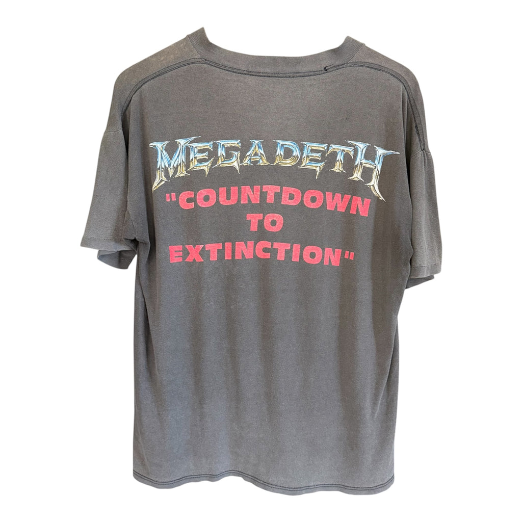 1992 Megadeath “Countdown To Extinction Tour” Tee
