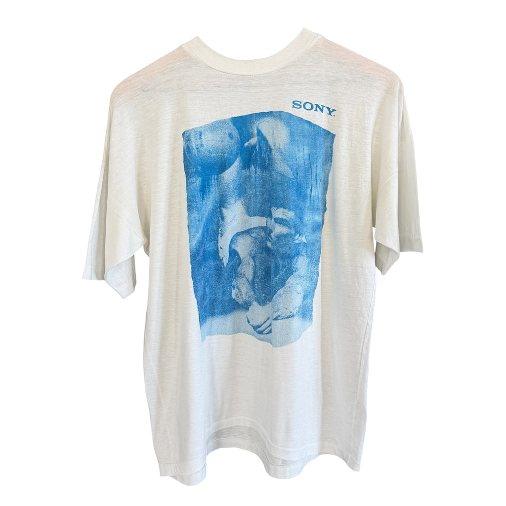 90s Novelty Photo Print Sony Tee
