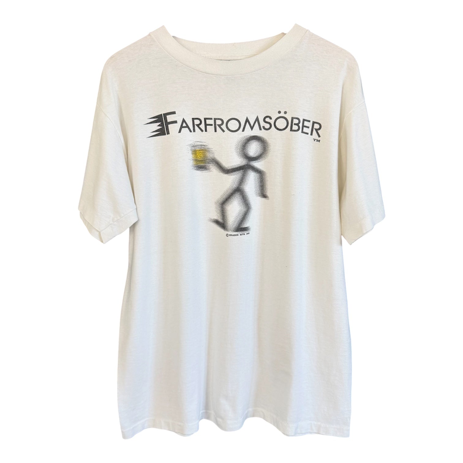 1990 "Farfromsöber" Parody Tee