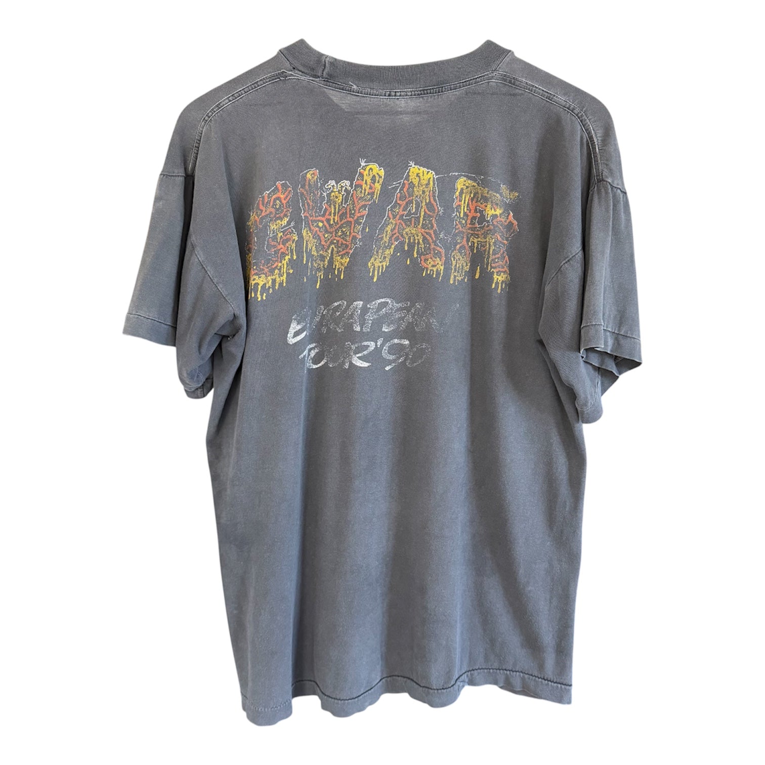 GWAR European Tour 1990 Faded Tee