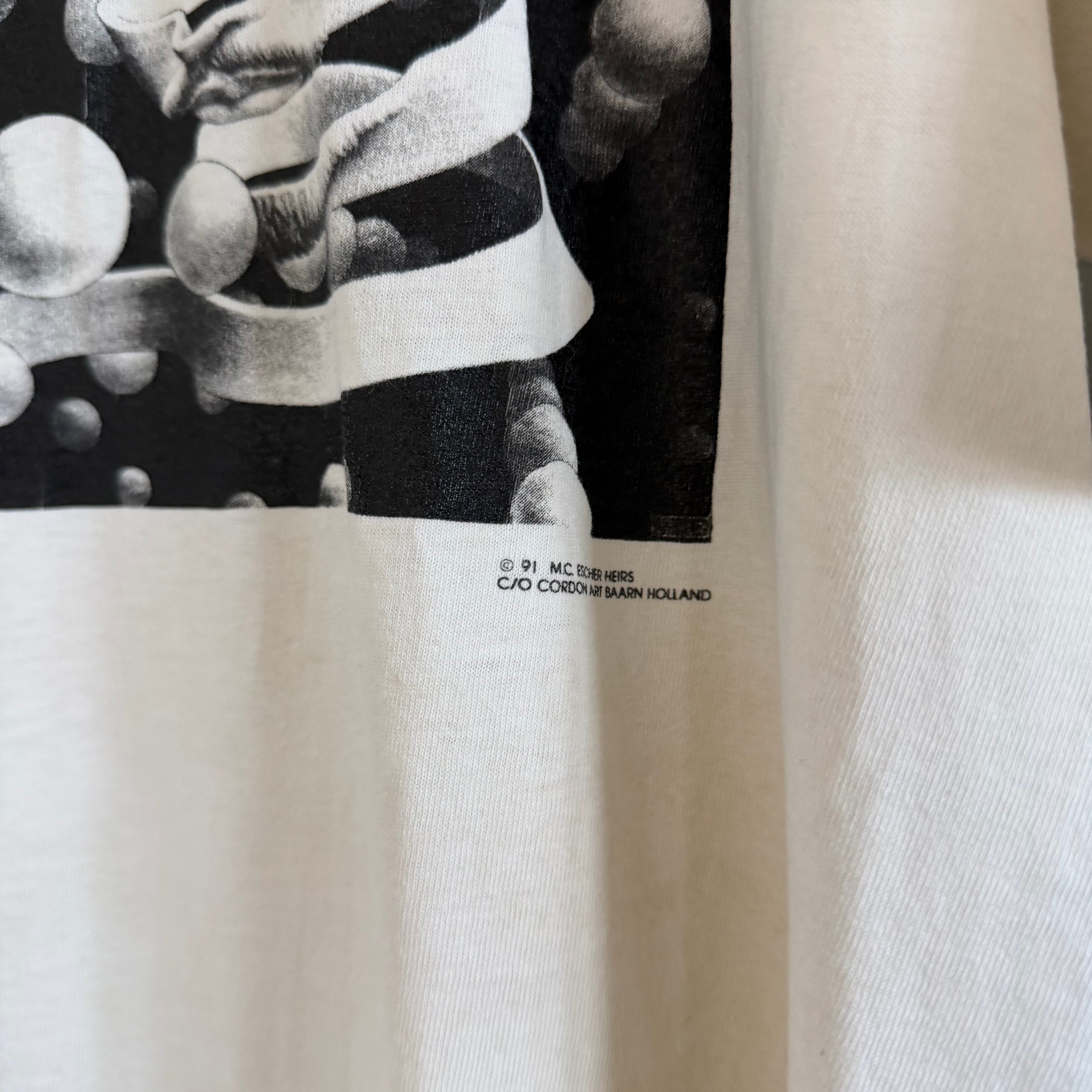1990s M.C. Escher "Bond of Union" Tee