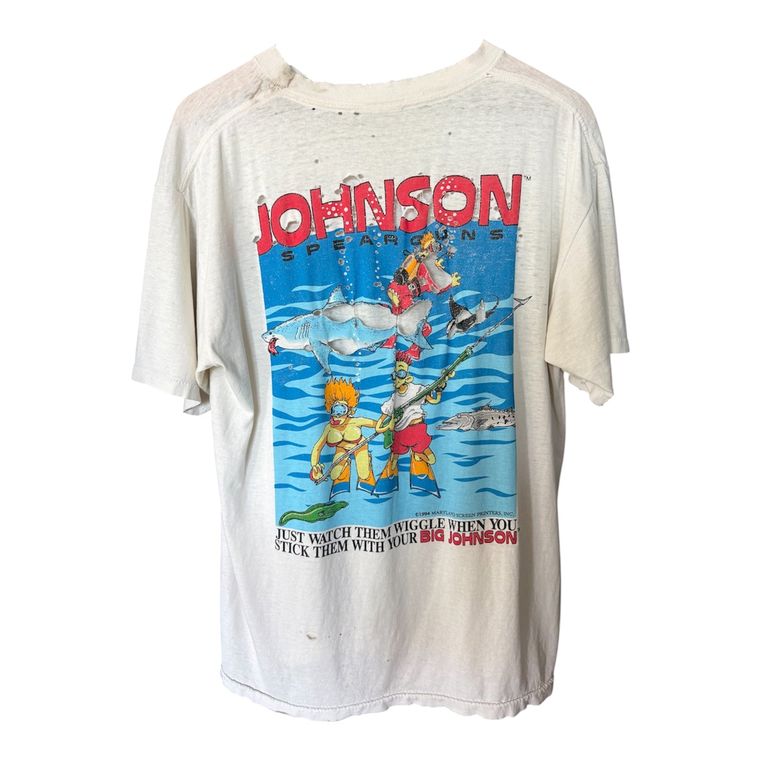 1994 Johnson Spearguns Scuba Graphic Tee